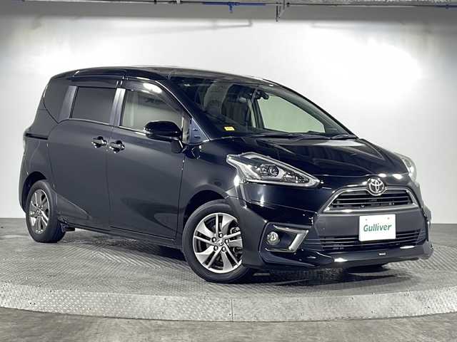 トヨタ シエンタ G クエロ 沖縄県 2018(平30)年 4.7万km ブラックマイカ 県外仕入れ/禁煙車/純正ナビ/・ＣＤ／ＤＶＤ/・Ｂｌｕｅｔｏｏｔｈ／フルセグＴＶ/モデリスタエアロ/バックカメラ/両側パワースライドドア/トヨタセーフティーセンス　/ステアリングスイッチ　/純正フロアマット