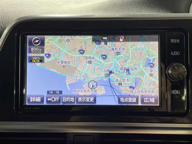 トヨタ シエンタ G クエロ 沖縄県 2018(平30)年 4.7万km ブラックマイカ 県外仕入れ/禁煙車/純正ナビ/・ＣＤ／ＤＶＤ/・Ｂｌｕｅｔｏｏｔｈ／フルセグＴＶ/モデリスタエアロ/バックカメラ/両側パワースライドドア/トヨタセーフティーセンス　/ステアリングスイッチ　/純正フロアマット