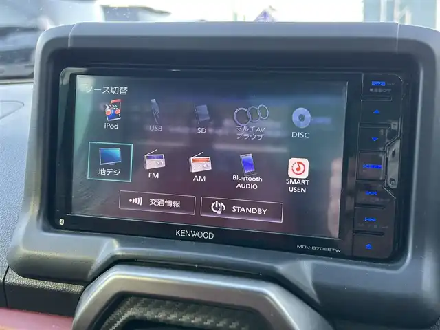 ダイハツ コペン ローブ 千葉県 2018(平30)年 2.7万km ブラックマイカメタリック/マタドールレッドパール 社外メモリナビ（MDV-D706BTW）/　（BT/DVD/CD/AM/FM)/フルセグ/ETC/LEDライト/前席シートヒーター/横滑り防止/フロアマット/スマートキー/取扱説明書/保証書