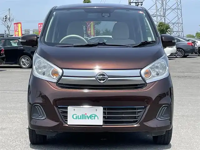 日産 デイズ X 道央・札幌 2016(平28)年 3.2万km モカブラウンP ４WD/純正ディーラーOPナビ/CD/SD/BT/フルセグ/衝突被害軽減ブレーキ/横滑り防止装置/マルチアラウンドモニター/D席シートヒーター/プッシュスタート/スマートキー/ハロゲンヘッドライト/ヘッドライトレベライザー/電動格納ミラー/ウィンカーミラー/純正フロアマット/ドアバイザー/社外AW付夏タイヤ積込/155/65/R14/2016年/山4mm