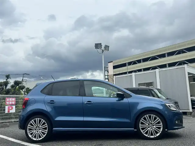 フォルクスワーゲン ポロ ブルーGTブルーモーション 静岡県 2014(平26)年 3.7万km 青 ユーザー買取車両/ルームミラー型ドライブレコーダー/パワーウィンドウ/純正アルミホイール17インチ/Bluetooth/TV　ワンセグ/FM.AM．CD．DVD/バックカメラ/ETC/12Vシガーソケット