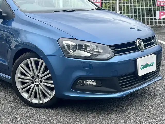 フォルクスワーゲン ポロ ブルーGTブルーモーション 静岡県 2014(平26)年 3.7万km 青 ユーザー買取車両/ルームミラー型ドライブレコーダー/パワーウィンドウ/純正アルミホイール17インチ/Bluetooth/TV　ワンセグ/FM.AM．CD．DVD/バックカメラ/ETC/12Vシガーソケット
