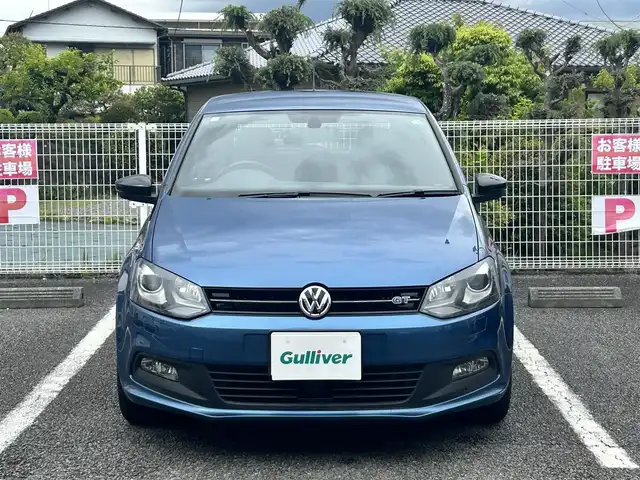 フォルクスワーゲン ポロ ブルーGTブルーモーション 静岡県 2014(平26)年 3.7万km 青 ユーザー買取車両/ルームミラー型ドライブレコーダー/パワーウィンドウ/純正アルミホイール17インチ/Bluetooth/TV　ワンセグ/FM.AM．CD．DVD/バックカメラ/ETC/12Vシガーソケット
