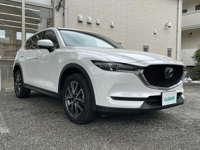 マツダ ＣＸ－５ XD Lパッケージ 兵庫県 2017(平29)年 3.2万km スノーフレイクホワイトパールマイカ ワンオーナー/純正メモリナビ/Bluetooth・AM/FM・USB/バックカメラ/サイドカメラ/ドライブレコーダー/ETC/AUTO HOLD/トラクションコントロールシステム/電動リアゲート/アンチロック・ブレーキ・システム/ブラインドスポットモニター/アダプティブクルーズコントロール/衝突被害軽減システム/盗難防止装置/横滑り防止装置/前後コーナーセンサー/レーンキープアシスト/パワーシート（D＋N席）/シートヒーター（D＋N席）/エアバッグ（W＋サイド）/カーテンエアバッグ/レザーシート/純正フロアマット/純正アルミホイール/オートライト/LEDヘッドライト/バックカメラ/スマートキー/プッシュスタート/取扱説明書/保証書