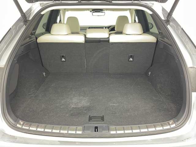 レクサス ＲＸ 450h+ バージョンL 山形県 2023(令5)年 2.5万km グレー ・４WD/・寒冷地仕様/・純正ナビ（TV＆BT＆miracast）/・全方位カメラ/・レクサスセーフティセンス/・レーダークルーズコントロール/・サンルーフ/・デジタルインナーミラー/・全席シートヒーター/・全席シートクーラー/・D席メモリシート/・ハーフレザーシート/・ステアリングスイッチ/・ステアリングヒーター/・パドルシフト/・パワーバックドア/・100V/・オートライト/・LEDヘッドライト/・スマートキー/・積込純正AW付サマータイヤ