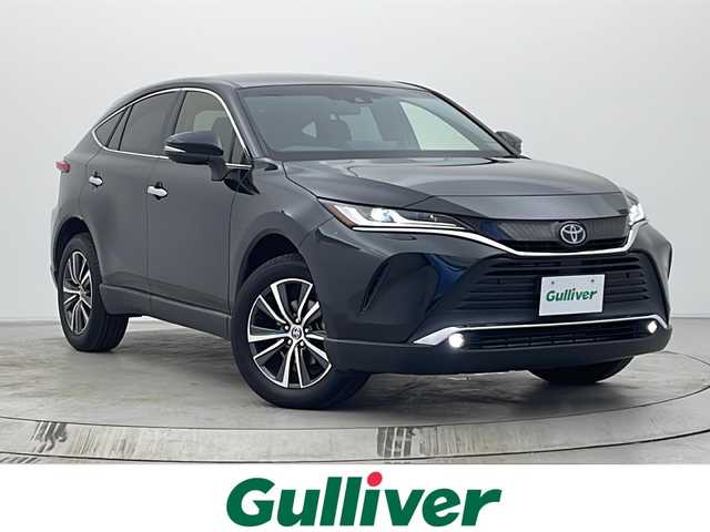 トヨタ ハリアー ハイブリッド G 宮城県 2020(令2)年 4.9万km プレシャスブラックパール 純正ナビ/バックカメラ/ビルトインETC/デジタルインナーミラー/トヨタセーフティーセンス/レーダークルーズコントロール/BSM/ハーフレザー/パワーシート/電動チルト＆テレスコピックステアリング/プッシュスタート/スマートキー/スペアキー/オートライト/オートマチックハイビーム/LEDヘッドライト/フォグランプ/純正フロアマット/純正18インチアルミホイール