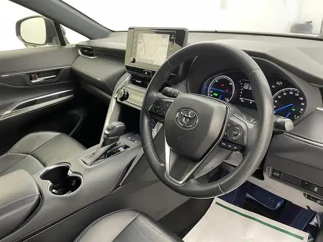 トヨタ ハリアー ハイブリッド G 宮城県 2020(令2)年 4.9万km プレシャスブラックパール 純正ナビ/バックカメラ/ビルトインETC/デジタルインナーミラー/トヨタセーフティーセンス/レーダークルーズコントロール/BSM/ハーフレザー/パワーシート/電動チルト＆テレスコピックステアリング/プッシュスタート/スマートキー/スペアキー/オートライト/オートマチックハイビーム/LEDヘッドライト/フォグランプ/純正フロアマット/純正18インチアルミホイール
