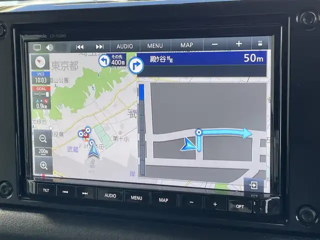 スズキ ジムニー XL 東京都 2023(令5)年 2.5万km シフォンアイボリーM ９インチナビ　/フルセグＴＶ　/Ｂｌｕｅｔｏｏｔｈ　/バックカメラ　/ＣＤ　/ＤＶＤ　/ラバーマット　/ドライブレコーダー　/ＥＴＣ　/ステアリングスイッチ　/純正アルミホイール　/ＡＢＳ　/横滑り防止装置　/レーンアシスト