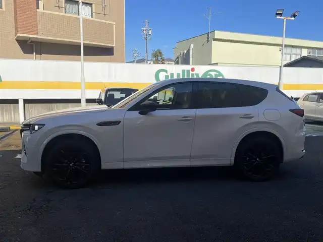 マツダ ＣＸ－６０ XD HV プレミアムスポーツ 静岡県 2023(令5)年 4.1万km ロジウムホワイトプレミアムメタリック 4WD/ワンオーナー/サンルーフ/純正ナビ/フルセグTV/BT/USB/全方位カメラ/BOSEサウンドシステム/茶ハーフレザーシート/全席シートヒーター/前席エアシート/前席パワーシート/運転席シートメモリー/前後ドライブレコーダー/AC100V電源/パワーバックドア/ステアリングヒーター/ビルトインETC/衝突軽減ブレーキ/レーンキープアシスト/ブラインドスポットモニター/クリアランスソナー/レーダークルーズコントロール/ステアリングスイッチ/LEDヘッドライト/スマートキー×2/保証書/取扱説明書/ナビ取扱説明書