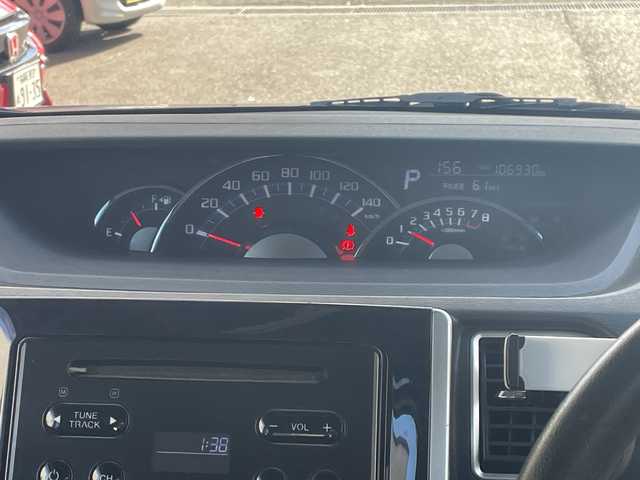 ダイハツ タント カスタム X トップED SA Ⅲ 福岡県 2016(平28)年 10.7万km ブラックマイカメタリック AM/FM・CD・AUX/ETC/純正フロアマット/ドライブレコーダー（前・SD有）/プリクラッシュ/シートヒーター（D)/アイドリングストップ/オートライト/オートマチックハイビーム/横すべり防止/電動格納ミラー/ステアリングスイッチ/パワースライドドア（N後部）/保証書/取扱説明書/スペアキー×１