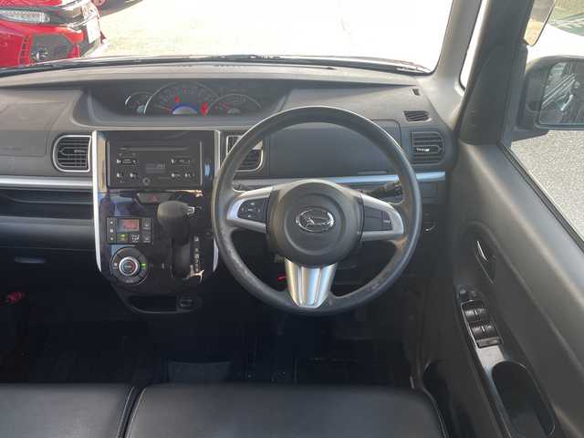 ダイハツ タント カスタム X トップED SA Ⅲ 福岡県 2016(平28)年 10.7万km ブラックマイカメタリック AM/FM・CD・AUX/ETC/純正フロアマット/ドライブレコーダー（前・SD有）/プリクラッシュ/シートヒーター（D)/アイドリングストップ/オートライト/オートマチックハイビーム/横すべり防止/電動格納ミラー/ステアリングスイッチ/パワースライドドア（N後部）/保証書/取扱説明書/スペアキー×１