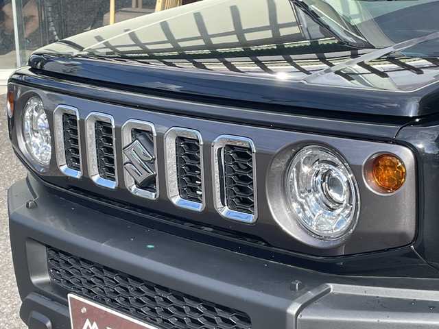 スズキ ジムニー ノマド FC 福島県 2025(令7)年 0.1万km 黒 衝突被害軽減ブレーキ/純正アルミホイール/LEDヘッドライト/シートヒーター/障害物センサー/アイドリングストップ/シートヒーター/純正フロアマット/横滑り防止装置/オートマチックハイビーム/フロントフォグランプ/4WD（切替）