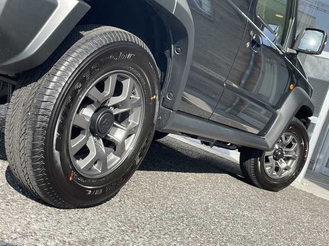 スズキ ジムニー ノマド FC 福島県 2025(令7)年 0.1万km 黒 衝突被害軽減ブレーキ/純正アルミホイール/LEDヘッドライト/シートヒーター/障害物センサー/アイドリングストップ/シートヒーター/純正フロアマット/横滑り防止装置/オートマチックハイビーム/フロントフォグランプ/4WD（切替）