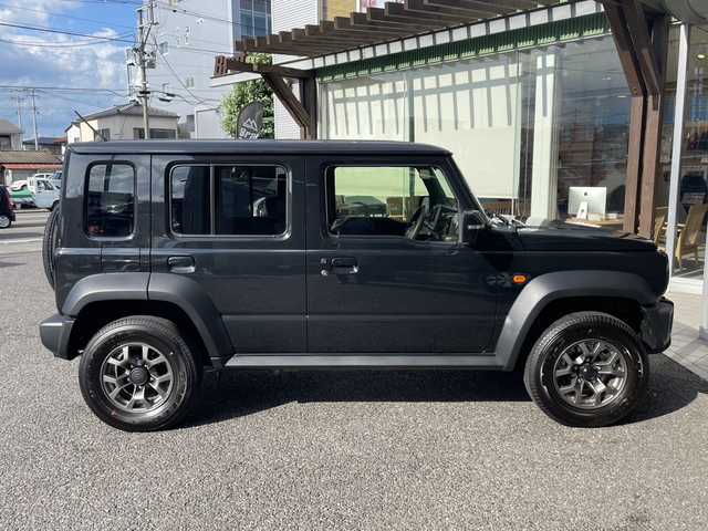 スズキ ジムニー ノマド FC 福島県 2025(令7)年 0.1万km 黒 衝突被害軽減ブレーキ/純正アルミホイール/LEDヘッドライト/シートヒーター/障害物センサー/アイドリングストップ/シートヒーター/純正フロアマット/横滑り防止装置/オートマチックハイビーム/フロントフォグランプ/4WD（切替）
