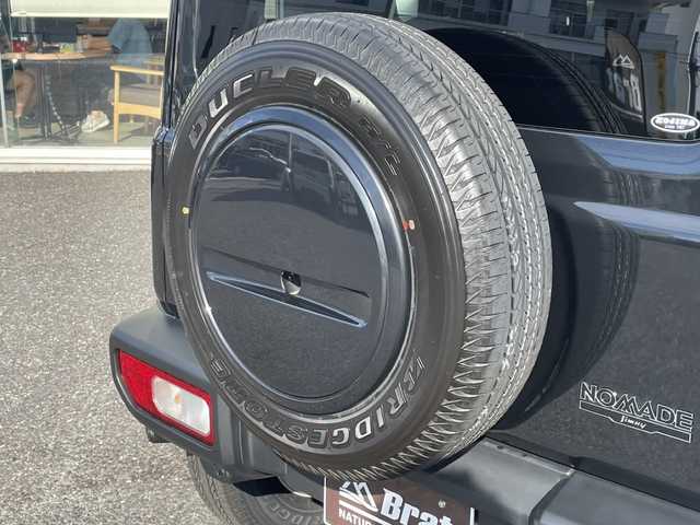 スズキ ジムニー ノマド FC 福島県 2025(令7)年 0.1万km 黒 衝突被害軽減ブレーキ/純正アルミホイール/LEDヘッドライト/シートヒーター/障害物センサー/アイドリングストップ/シートヒーター/純正フロアマット/横滑り防止装置/オートマチックハイビーム/フロントフォグランプ/4WD（切替）