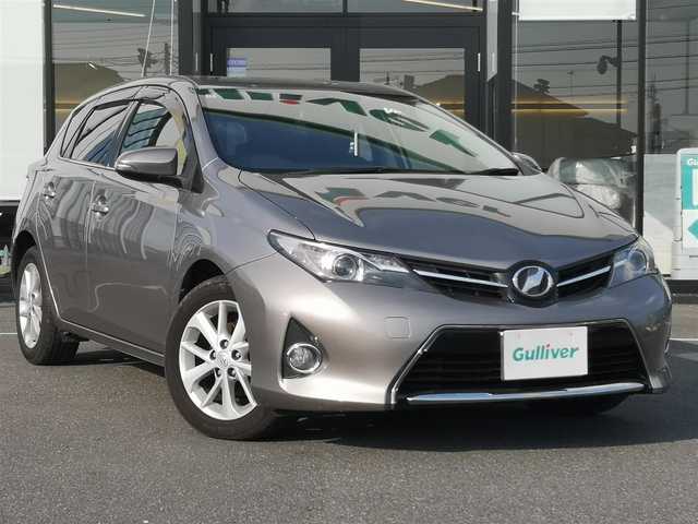 トヨタ オーリス 150X Sパッケージ 茨城県 2013(平25)年 10.8万km アバンギャルドブロンズメタリック 純正ナビ/【AM・FM・USB・BT・TV・VTR・SD・HDMI】/ETC/Bカメラ/ステリモ/MTモード付AT/オートライト/Fフォグ/HIDライト/純正フロアマット/純正アルミホイール/ドアバイザー/電格ミラー