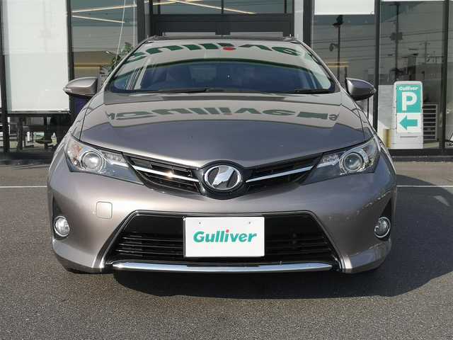 トヨタ オーリス 150X Sパッケージ 茨城県 2013(平25)年 10.8万km アバンギャルドブロンズメタリック 純正ナビ/【AM・FM・USB・BT・TV・VTR・SD・HDMI】/ETC/Bカメラ/ステリモ/MTモード付AT/オートライト/Fフォグ/HIDライト/純正フロアマット/純正アルミホイール/ドアバイザー/電格ミラー