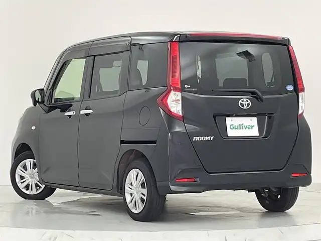 トヨタ ルーミー 大阪府 2021(令3)年 5.5万km ブラックマイカメタリック 純正ナビ（CD/DVD/Bluetooth/フルセグ）/バックカメラ/片側パワースライドドア/前後クリアランスソナー/ETC/衝突被害軽減システム/アイドリングストップ/電格ミラー/ドアバイザー/フロアマット/ステアリングスイッチ/オートライト/プッシュスタート/スマートキー/福祉車両/リフトアップシート