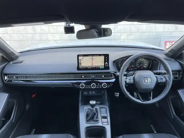 ホンダ シビック LX 群馬県 2023(令5)年 4.2万km プラチナホワイトパール 純正メモリーナビ　/フルセグ　/バックカメラ　/前後ドラレコ　/ウィングエアロ　/シュナイダーホイール　/純正ビルトインＥＴＣ２．０　/ＢＳＭ　/アダプティブクルーズコントロール　/ＬＥＤヘッドライト　/純正フロアマット/Bluethooth/前席シートヒーター/LEDヘッドライト/アイドリングストップ/パワーステアリング