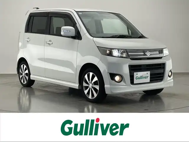 スズキ ワゴンＲ スティングレー リミテッドⅡ 愛知県 2012(平24)年 8.5万km パールホワイト 社外ナビ　禁煙車　フルセグＴＶ　ＤＶＤ再生　シートヒーター　ＥＴＣ　ＨＩＤオートライト　フォグランプ　Ｂｌｕｅｔｏｏｔｈ　社外フロアマット　純正１５インチアルミホイール　スマートキー　プッシュスタート