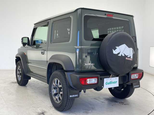 スズキ ジムニー シエラ JC 千葉県 2022(令4)年 2.1万km ジャングルグリーン 衝突軽減ブレーキ/レーンキープアシスト/クルーズコントロール/純正メモリナビ/（フルセグ/Bluetooth/CD/DVD/FM/AM）/ETC/アイドリングストップ/スマートキー/LEDヘッドライト/フォグライト/純正フロアマット/純正サイドバイザー/電動格納ミラー/W＋サイド＋カーテンエアバッグ