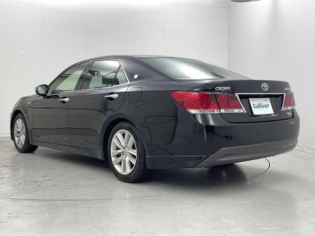 トヨタ クラウン ハイブリッド アスリートS 茨城県 2014(平26)年 3.1万km ブラック 純正メーカーオプションメモリナビ/フルセグテレビ/バックカメラ/前方ドライブレコーダー/前席パワーシート/ステアリングヒーター/ビルトインETC/純正17インチAW/スマートキー