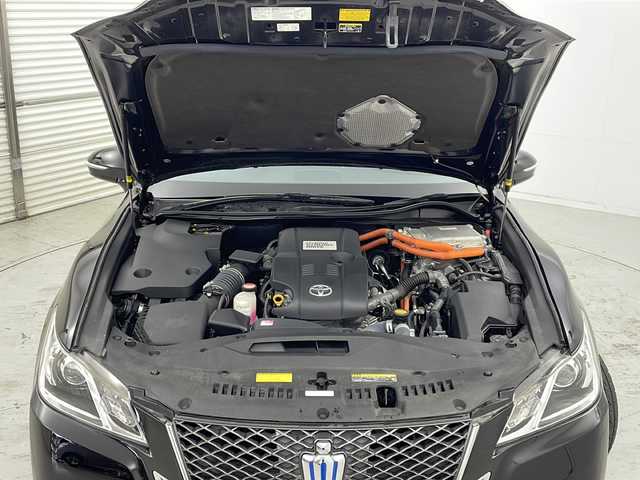 トヨタ クラウン ハイブリッド アスリートS 茨城県 2014(平26)年 3.1万km ブラック 純正メーカーオプションメモリナビ/フルセグテレビ/バックカメラ/前方ドライブレコーダー/前席パワーシート/ステアリングヒーター/ビルトインETC/純正17インチAW/スマートキー