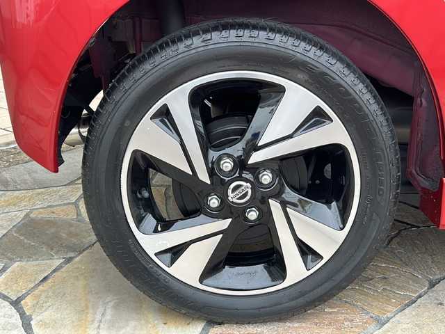 日産 デイズ HWS G ターボ プロパイロットED 静岡県 2019(令1)年 2万km スパークリングレッド/ブラック 純正ナビ/・CD/DVD/・FM/AM/・フルセグTV/・Bluetooth/・SD/主要装備/・アラウンドビューモニター/・プロパイロット/・アイドリングストップ/・ＬＥＤヘッドライト/・フォグランプ/・エマージェンシーブレーキ/・サイドカーテンエアバッグ/・コーナーセンサー/・ハーフレザーシート/・ETC/・マフラーカッター/・ステアリングスイッチ/・プッシュスタート/・運転席+助手席シートヒーター/・純正フロアマット/・純正アルミホイール