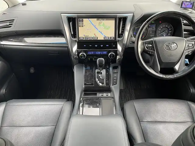 トヨタ ヴェルファイア ハイブリット ZR 大阪府 2018(平30)年 10.5万km ホワイトパールクリスタルシャイン ワンオーナー/サンルーフ/純正ナビ/夏タイヤ付純正AW有/BT/CD/DVD/SD/TV/バックカメラ/純正フリップダウンモニター(V12T-R66C)/前後ドライブレコーダー/レーダー探知機(GWR73sd)/本革シート/前席パワーシート/前席シートヒーター/前席エアシート/N席/２列目オットマン/電動リアゲート/追従機能付きクルーズコントロール/レーンキープアシスト/コーナーセンサー/LEDヘッドライト/フロントフォグ/オートハイビーム/スペアキー/ETC2.0