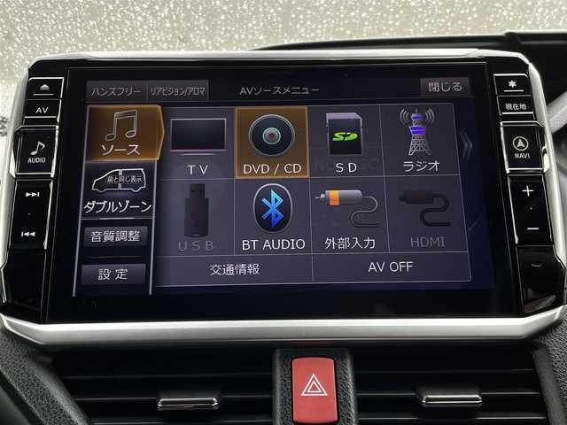 トヨタ エスクァイア ハイブリッド Gi プレミアムパッケージ ブラックテーラード 福岡県 2019(令1)年 5.9万km スパークリングブラックパールクリスタルシャイン ALPINE11型SDナビ(フルセグTV/CD/DVD/BT)/バックモニタートヨタセーフティーセンスエアロレーダークルーズコントロールコーナーセンサー両側パワスラドラレコETCUSBポートHDMIシートヒーターハンドルヒーター純正LEDヘッドライト純正フロアマット純正アルミホイール15inchスマートキープッシュスタート