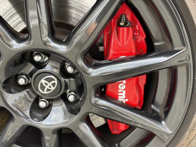 トヨタ ８６ GT リミテッド ブラックPKG 広島県 2019(令1)年 0.9万km マグネタイトグレーメタリック /登録時走行距離/　　　　　　　8495キロ/純正ナビ/バックカメラ/地デジ/ハーフレザーシート/シートヒーター/クルーズコントロール/ETC/新車時整備手帳/　　【保証書】/取扱説明書/