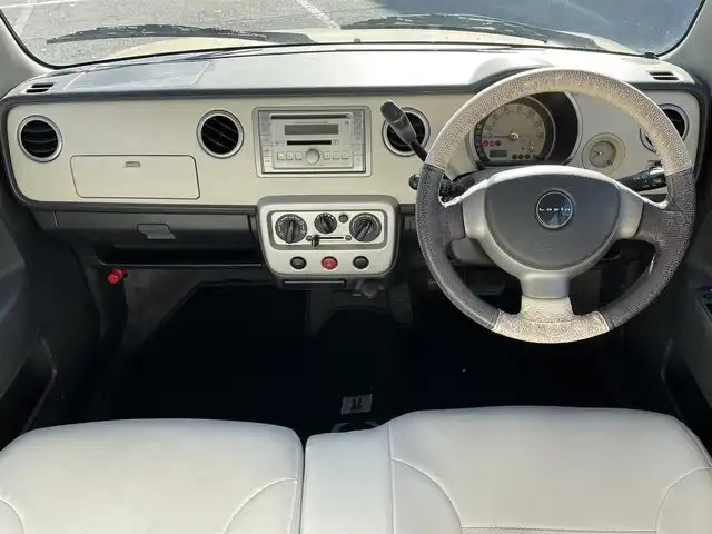 スズキ ラパン L 千葉県 2006(平18)年 9.8万km ミルクティーベージュメタリック 純正オーディオ/オートライト/シートカバー/ルーフキャリア/フロアマット