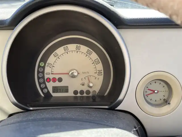 スズキ ラパン L 千葉県 2006(平18)年 9.8万km ミルクティーベージュメタリック 純正オーディオ/オートライト/シートカバー/ルーフキャリア/フロアマット