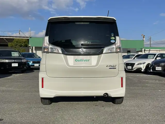 スズキ ソリオ バンディット Fリミテッド 千葉県 2016(平28)年 2.1万km ピュアホワイトP デュアルカメラブレーキサポート/社外SDナビ【AVIC-RW300】/バックカメラ/両後パワースライドドア/クルーズコントロール/スマートキー/ハーフレザーシート/前席シートヒーター/純正LEDヘッドライト/フォグランプ/純正15インチアルミホイール/ETC/本革巻きステアリング/アイドリングストップ/サイドエアバッグ/新車時保証書＆取扱説明書