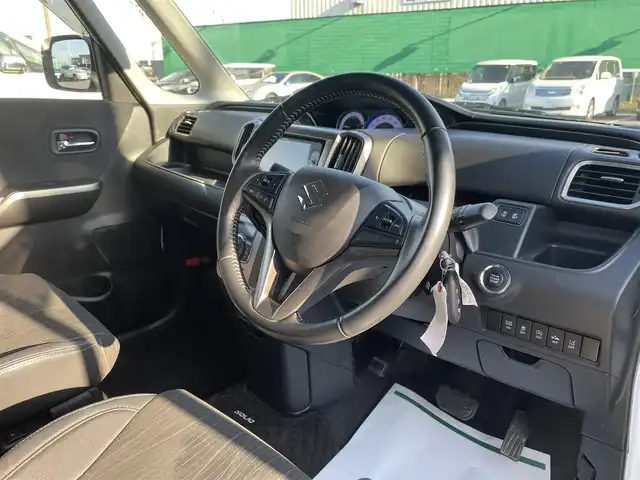 スズキ ソリオ バンディット Fリミテッド 千葉県 2016(平28)年 2.1万km ピュアホワイトP デュアルカメラブレーキサポート/社外SDナビ【AVIC-RW300】/バックカメラ/両後パワースライドドア/クルーズコントロール/スマートキー/ハーフレザーシート/前席シートヒーター/純正LEDヘッドライト/フォグランプ/純正15インチアルミホイール/ETC/本革巻きステアリング/アイドリングストップ/サイドエアバッグ/新車時保証書＆取扱説明書