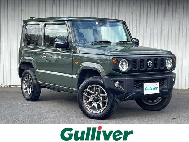 スズキ ジムニー XC 長野県 2023(令5)年 1.8万km ジャングルグリーン ４WD/デュアルセンサーブレーキサポート/ハイビームアシスト/車線逸脱警報/ヘッドライトウォッシャー/シートヒーター/クルーズコントロール/プッシュスタート/スマートキー