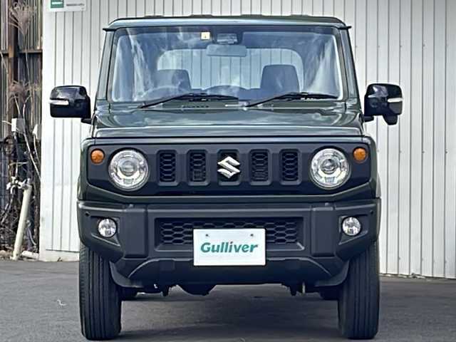 スズキ ジムニー XC 長野県 2023(令5)年 1.8万km ジャングルグリーン ４WD/デュアルセンサーブレーキサポート/ハイビームアシスト/車線逸脱警報/ヘッドライトウォッシャー/シートヒーター/クルーズコントロール/プッシュスタート/スマートキー