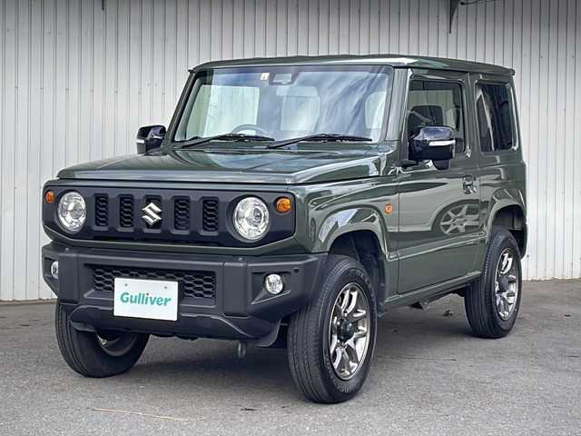 スズキ ジムニー XC 長野県 2023(令5)年 1.8万km ジャングルグリーン ４WD/デュアルセンサーブレーキサポート/ハイビームアシスト/車線逸脱警報/ヘッドライトウォッシャー/シートヒーター/クルーズコントロール/プッシュスタート/スマートキー