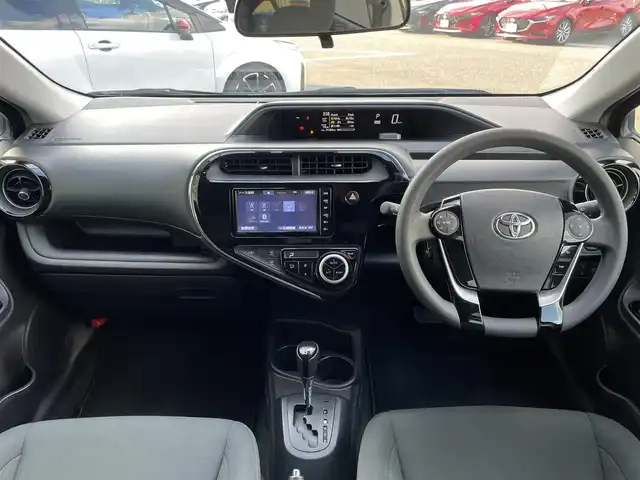 トヨタ アクア S スタイルブラック 島根県 2019(平31)年 7.2万km ダークブルーマイカ 登録時走行距離71164km/純正ナビ(Bluetooth/AM/FM)/フルセグテレビ/バックカメラ/ドライブレコーダー/前後コーナーセンサー/レーンキープアシスト/横滑り防止装置/衝突被害軽減ブレーキ/ウィンカーミラー/オートライト/オートハイビーム/ドアバイザー/プッシュスタート/スマートキー/禁煙車