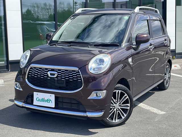 ダイハツ キャスト スタイル G SAⅡ 道東・釧路十勝 2015(平27)年 6.5万km プラムブラウンクリスタルマイカ ・４ＷＤ/・純正メモリナビ/（CD・ワンセグ・AM・FM）/・バックカメラ/・スマートキー/・プッシュスタート/・ＥＴＣ/・ステアリングリモコン/・衝突軽減ブレーキ/・ルーフレール/・ＬＥＤライト/・フォグランプ /・電動格納ミラー/・Ｗエアバッグ/・横滑り防止機能/・ＡＢＳ/・ドアバイザー/・フロアマット/・純正１５inアルミホイール/・新車保証書/・取扱説明書