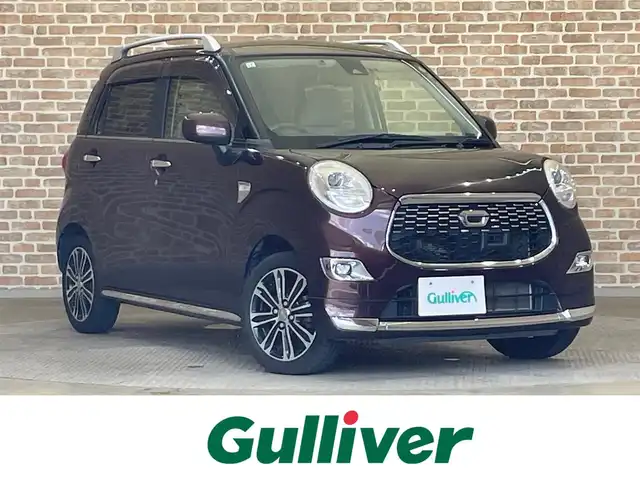 ダイハツ キャスト スタイル G SAⅡ 岩手県 2015(平27)年 6.5万km プラムブラウンクリスタルマイカ ・４ＷＤ/・純正メモリナビ/（CD・ワンセグ・AM・FM）/・バックカメラ/・スマートキー/・プッシュスタート/・ＥＴＣ/・ステアリングリモコン/・衝突軽減ブレーキ/・ルーフレール/・ＬＥＤライト/・フォグランプ /・電動格納ミラー/・Ｗエアバッグ/・横滑り防止機能/・ＡＢＳ/・ドアバイザー/・フロアマット/・純正１５inアルミホイール/・新車保証書/・取扱説明書