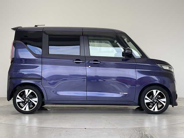 日産 ルークス HWS Gターボ プロパイロットED 愛知県 2020(令2)年 5.7万km アメジストパープル プロパイロット/衝突軽減システム/純正9型ナビ ＳＤカードなし/全方位カメラ/両側パワースライドドア/クルーズコントロール/フルセグ/CD DVD/Bluetooth/バックカメラ/コーナーセンサー/純正アルミホイール/LEDヘッドライト/オートマチックハイビーム/イージーオープン機能/ドライブレコーダー/ETC/ステアリングスイッチ/スマートキー/プッシュスタート