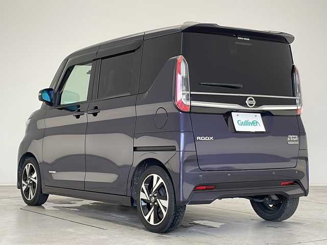 日産 ルークス HWS Gターボ プロパイロットED 愛知県 2020(令2)年 5.7万km アメジストパープル プロパイロット/衝突軽減システム/純正9型ナビ ＳＤカードなし/全方位カメラ/両側パワースライドドア/クルーズコントロール/フルセグ/CD DVD/Bluetooth/バックカメラ/コーナーセンサー/純正アルミホイール/LEDヘッドライト/オートマチックハイビーム/イージーオープン機能/ドライブレコーダー/ETC/ステアリングスイッチ/スマートキー/プッシュスタート