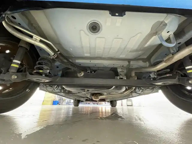スズキ ワゴンＲ HYBRID FX 滋賀県 2018(平30)年 10.2万km ブリスクブルーM 禁煙車/社外ナビ/（CD/DVD/フルセグTV/BT/FM/AM）/ビルトインETC/ドライブレコーダー/シートヒーター/アイドリングストップ/リモコンキー/ドアバイザー/純正フロアマット