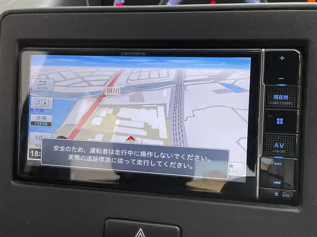 スズキ ワゴンＲ HYBRID FX 滋賀県 2018(平30)年 10.2万km ブリスクブルーM 禁煙車/社外ナビ/（CD/DVD/フルセグTV/BT/FM/AM）/ビルトインETC/ドライブレコーダー/シートヒーター/アイドリングストップ/リモコンキー/ドアバイザー/純正フロアマット