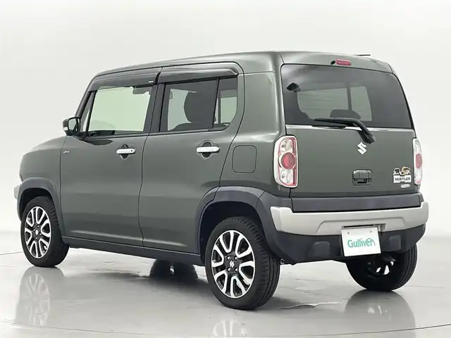 スズキ ハスラー Jスタイル Ⅱ ターボ 熊本県 2016(平28)年 6万km クールカーキPM ワンオーナー/純正ナビ（ＣＤ・ＤＶＤ・フルセグ・ＢＴ・ＡＵＸ・ｉｐｏｄ・ＵＳＢ）/全周囲カメラ　/ETC/クルーズコントロール/前席シートヒーター　/衝突軽減ブレーキ　/レーンキープアシスト　/横滑り防止　/アイドリングストップ/ハーフレザーシート/純正フロアマット/純正１５インチAW/オートライト/LEDヘッドライト/フォグライト/スマートキー/プッシュスタート/保証書/取扱説明書　
