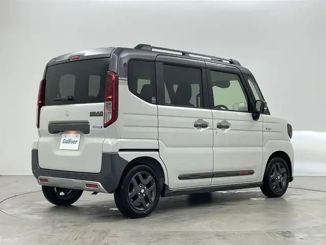 スズキ スペーシア ギア HYBRID XZ 埼玉県 2024(令6)年 0.1万km未満 ベージュⅡ 届出済未使用車　純正９インチメモリナビ　全方位カメラ　シートヒーター　ステアリングヒーター　アダプティブクルーズコントロール　ＨＵＤ　電動パーキングブレーキ　サーキュレーター　ＬＥＤターンランプ/カラーコード FCS