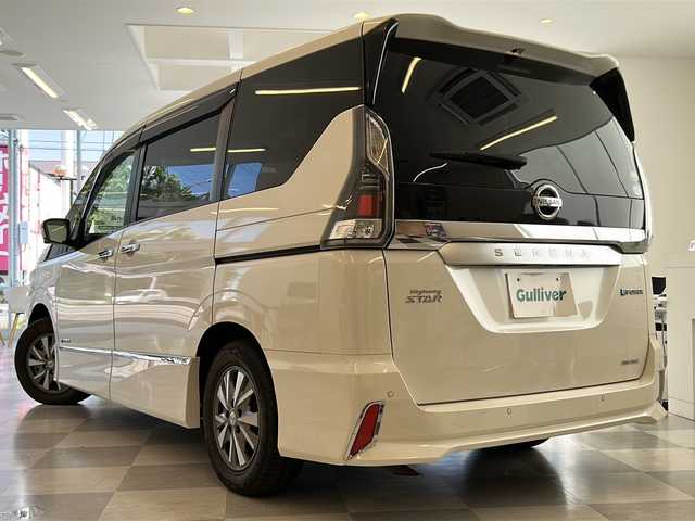 日産 セレナ e－パワー ハイウェイスター V 岐阜県 2018(平30)年 4.9万km ブリリアントホワイトパール 純正9インチナビ /全周囲モニター/フルセグTV/Bluetooth/プロパイロット/エマージェンシーブレーキ/フリップダウンモニター/両側パワースライドドア/ETC/前席シートヒーター/ステアリングヒーター/オートライト/オートマチックハイビーム/スマートルームミラー/インテリジェントパーキングアシスト/ヒルスタートアシスト/LEDヘッドライト/LEDバンパーイルミネーション