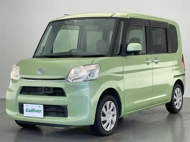 ダイハツ タント X スマートセレクション SA 愛知県 2014(平26)年 10.8万km マスカットグリーンメタリック 社外ナビ　フルセグＴＶ　Ｂｌｕｅｔｏｏｔｈ　バックカメラ　スマートアシスト　衝突軽減ブレーキ　電動スライドドア　プッシュスタート　オートライト　ステアリングスイッチ　ＥＴＣ　リアロールシェード　禁煙車