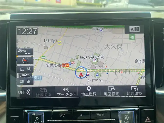 トヨタ ヴェルファイア Z Gエディション 群馬県 2017(平29)年 3.8万km ブラック ワンオーナー/社外メモリナビ、地デジ、Bluetooth、CD、DVD/　（EX11Z）/バックカメラ/社外フリップダウンモニター/クルーズコントロール/クリアランスソナー（リア）/社外２１インチアルミ/TEIN車高調/助手席、２列目オットマン/前席パワーシート/ウインカーミラー/ステアリングヒーター/パワーバックドア/ビルトインETC/LEDヘッドライト/ウッドコンビステア/スマートキー/保証書、取説